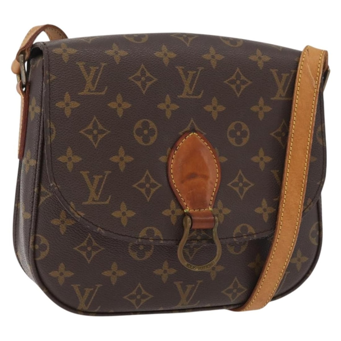 Louis Vuitton Saint Cloud GM Monogram Canvas Shoulder Bag M51242: Louis Vuitton Saint Cloud GM Monogram Canvas Shoulder Bag M51242 Louis Vuitton Saint Cloud GM shoulder bag in Monogram Canvas with the classic Monogram colorway. It features a shoulder bag style, was 