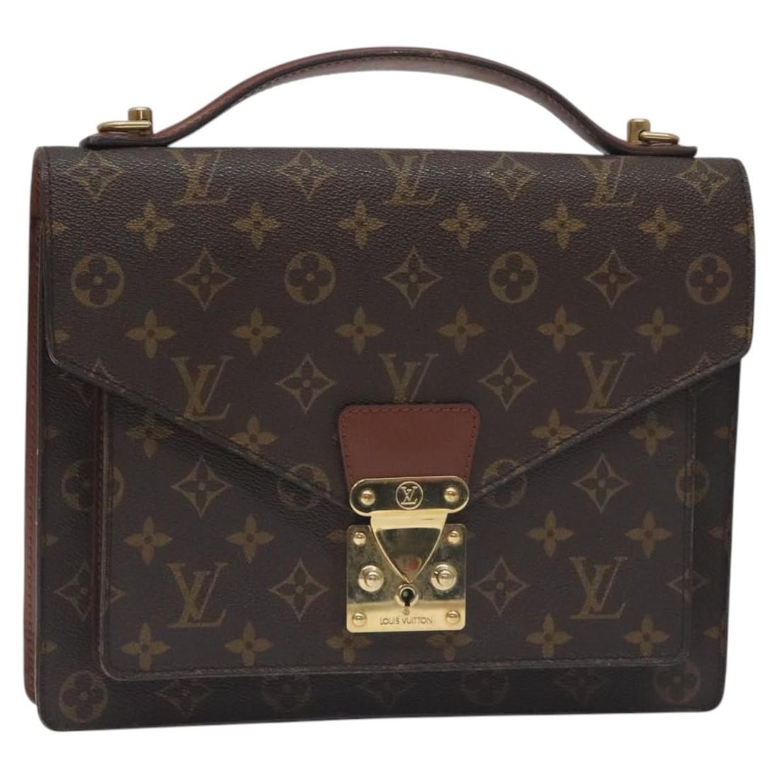 Louis Vuitton M51185 Monceau 28 Monogram Canvas Handbag: Louis Vuitton M51185 Monceau 28 Monogram Canvas Handbag Louis Vuitton Monceau 28 handbag in Monogram canvas, made in France. This women's bag is offered as the photographed item only and does not incl