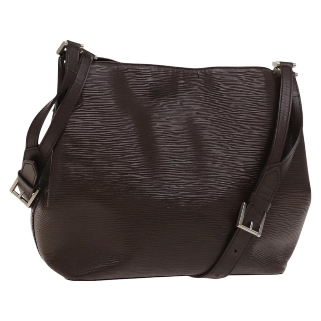 Louis Vuitton Mandala MM Epi Leather Mocha Shoulder Bag: Louis Vuitton Mandala MM Epi Leather Mocha Shoulder Bag This Louis Vuitton Epi Mandala MM shoulder bag in mocha features durable Epi leather and a versatile adjustable strap. The bag has a spacious in