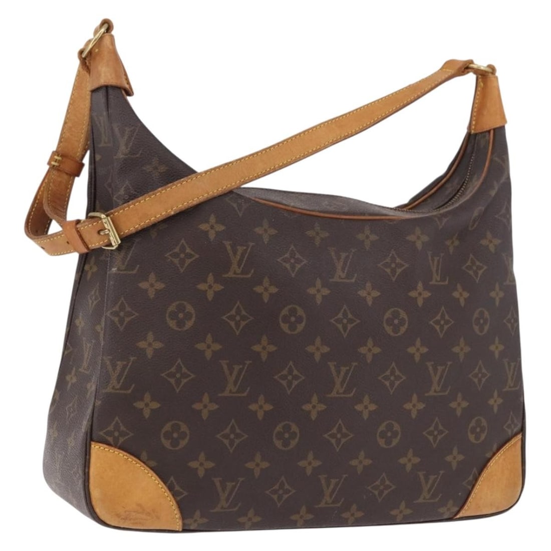Louis Vuitton M51260 Boulogne 35 Monogram Canvas Shoulder Bag: Louis Vuitton M51260 Boulogne 35 Monogram Canvas Shoulder Bag Louis Vuitton Monogram Boulogne 35 shoulder bag in Monogram Canvas, made in France. This women's bag has a shoulder strap drop of approxim