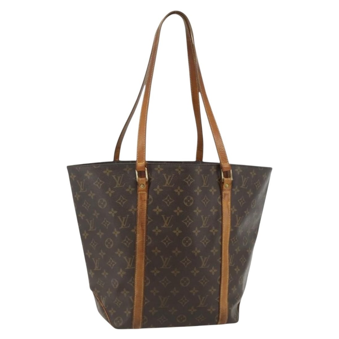 Louis Vuitton M51108 Sac Shopping Monogram Canvas Tote: Louis Vuitton M51108 Sac Shopping Monogram Canvas Tote Louis Vuitton Monogram Sac Shopping Tote Bag in Monogram Canvas, made in France. This women's tote bag features a Monogram exterior and shoulder 