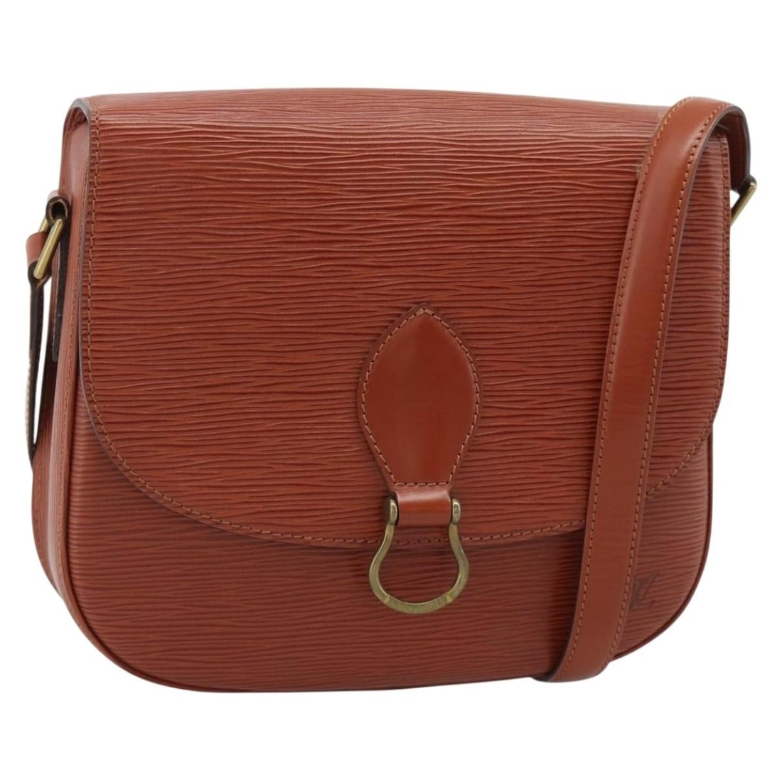 Louis Vuitton M52193 Saint Cloud GM Epi Leather Shoulder Bag Brown (1 of 18)