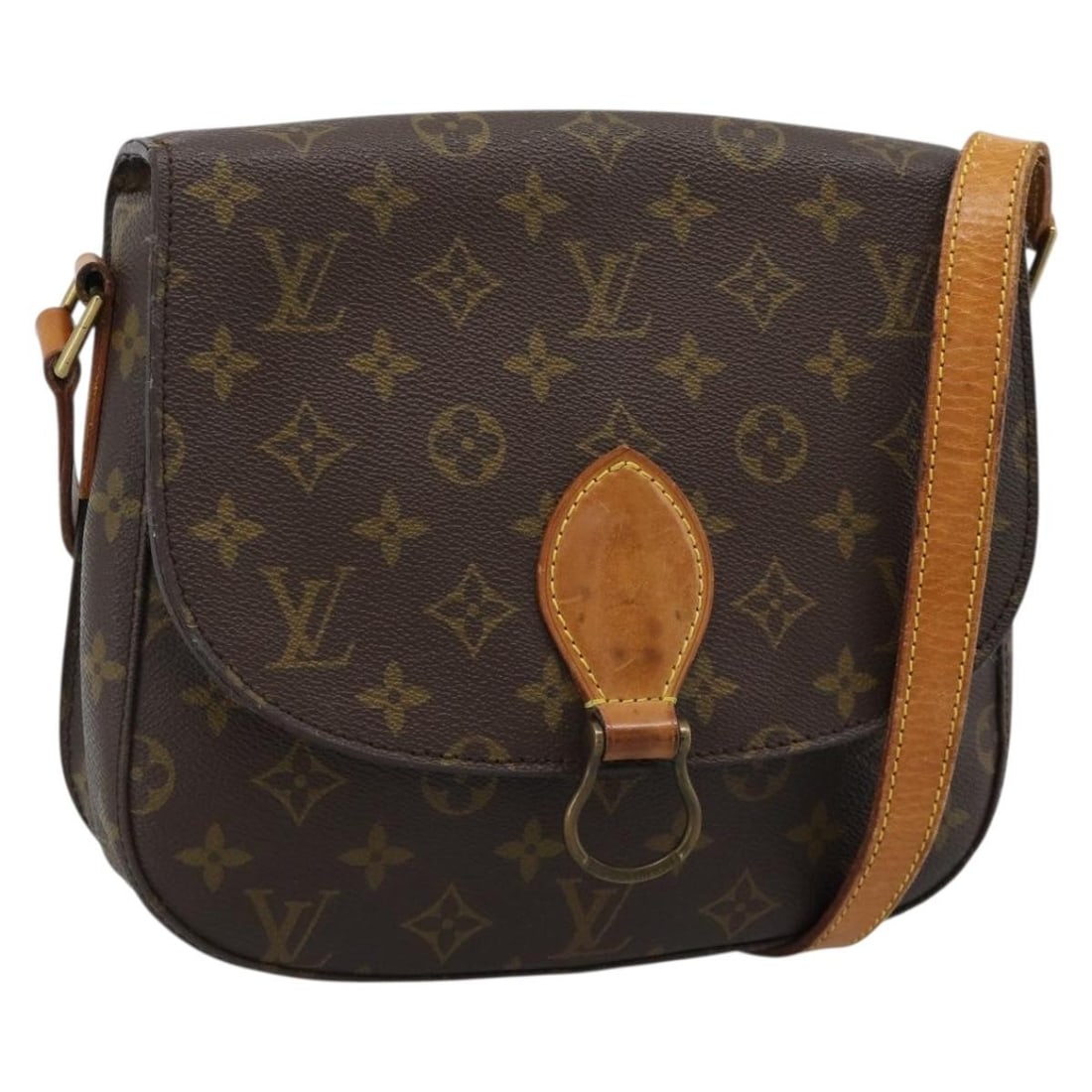 Louis Vuitton Saint Cloud GM Monogram Canvas Shoulder Bag M51242: Louis Vuitton Saint Cloud GM Monogram Canvas Shoulder Bag M51242 Louis Vuitton Saint Cloud GM shoulder bag in Monogram Canvas, made in France. This women's bag features the classic Monogram color and 