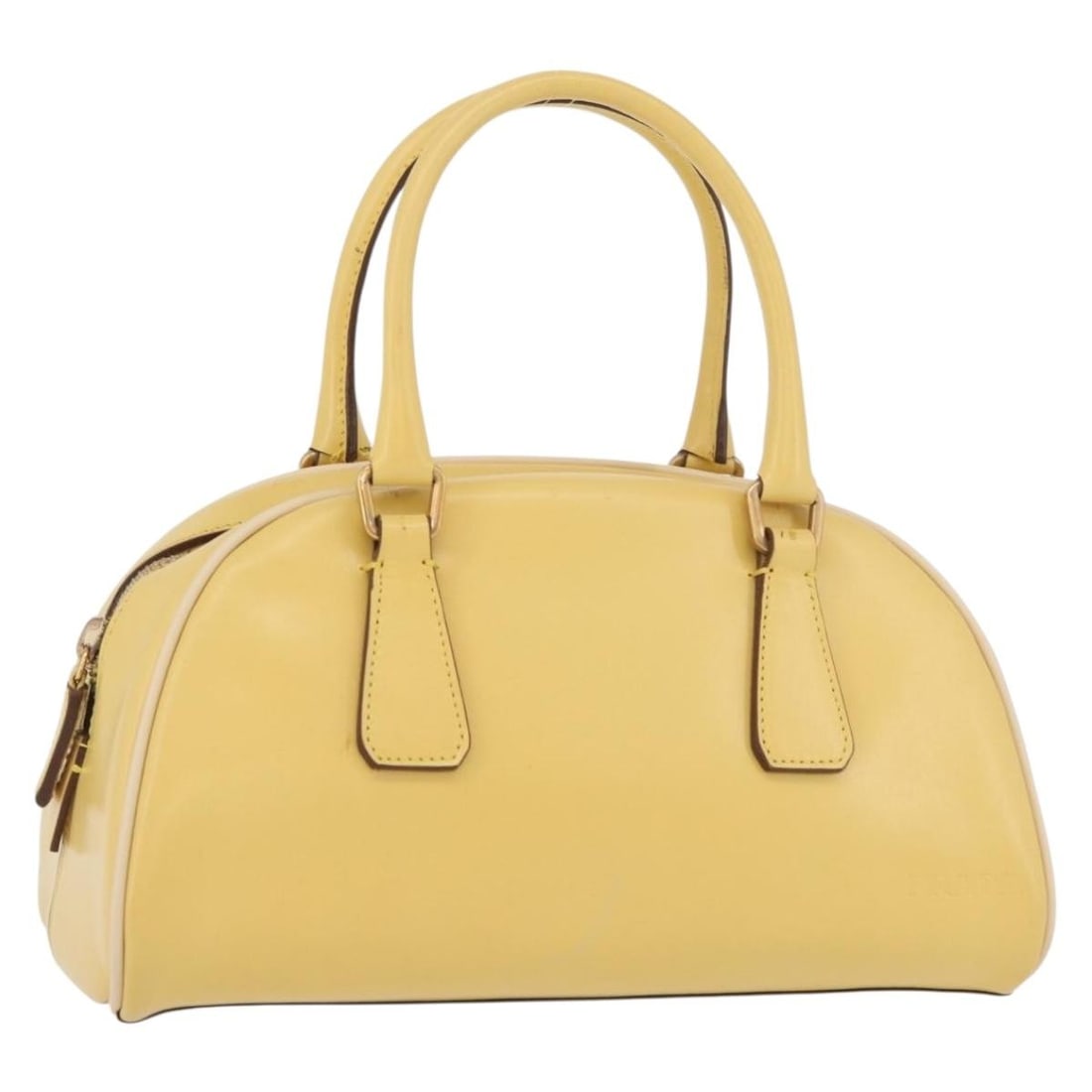 Prada yellow gold leather women s handbag Italy: Prada yellow gold leather women s handbag Italy This PRADA handbag is crafted from yellow and gold leather and features a compact, structured silhouette. Made in Italy, it is designed for women and of