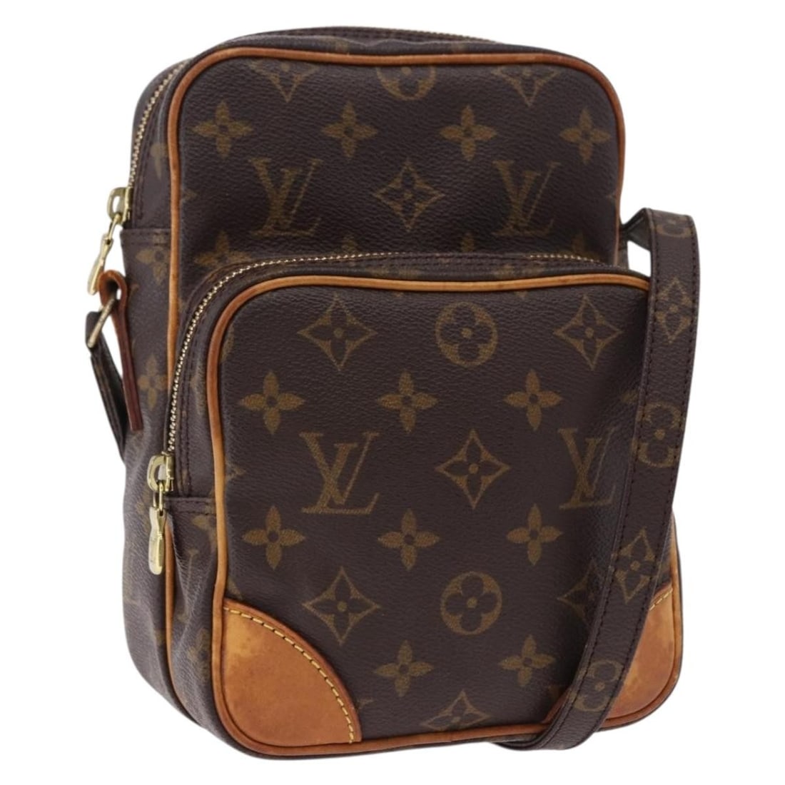 Louis Vuitton M45236 Amazon Monogram Canvas Shoulder Bag: Louis Vuitton M45236 Amazon Monogram Canvas Shoulder Bag Louis Vuitton Monogram Amazon Shoulder Bag in Monogram Canvas, made in France. This women's shoulder bag features the Monogram exterior and a s