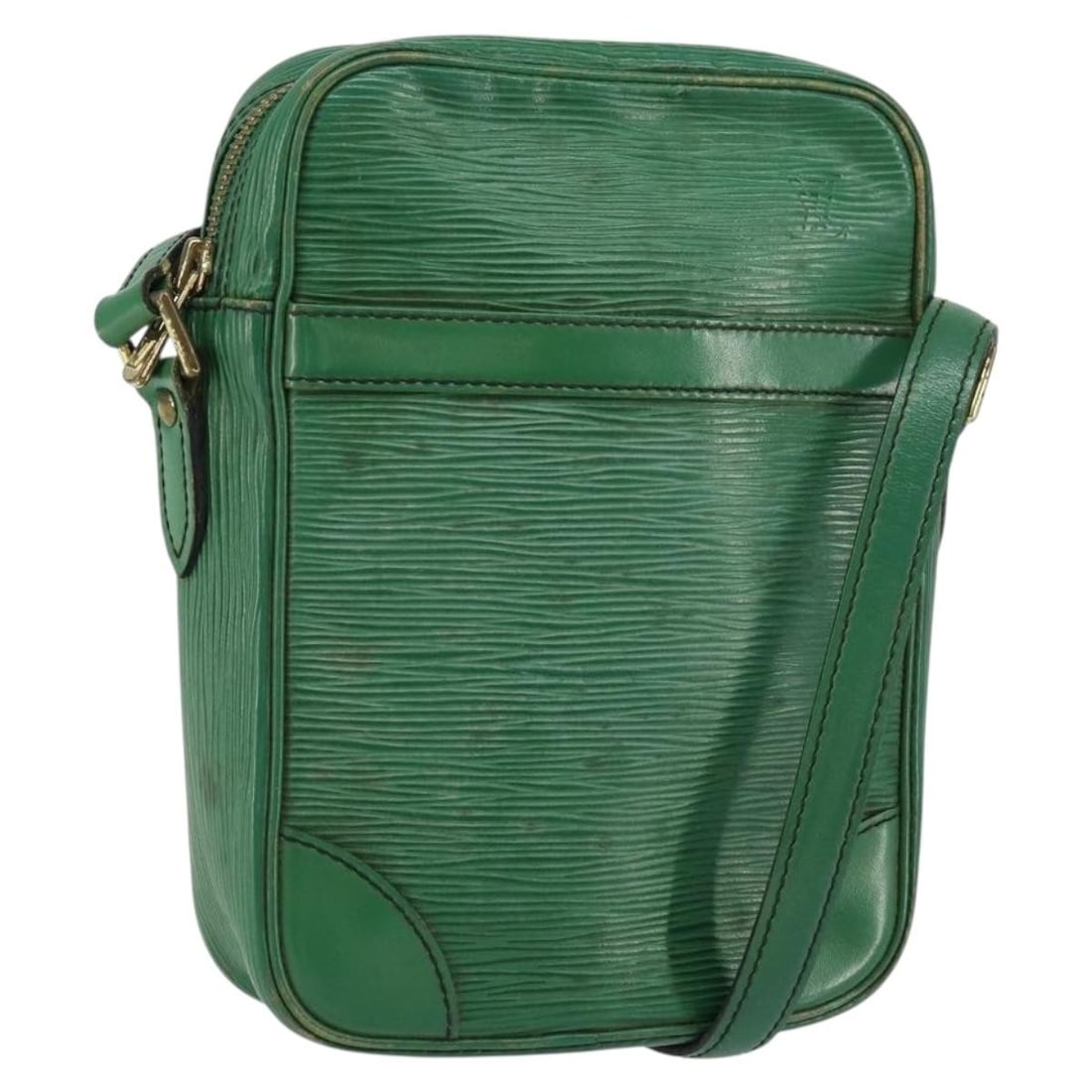 LOUIS VUITTON Epi Leather Danube Shoulder Bag Green M45634 Auth: LOUIS VUITTON Epi Leather Danube Shoulder Bag Green M45634 Auth Elevate your style with the LOUIS VUITTON Epi Danube Shoulder Bag in a vibrant green hue. Crafted from durable Epi leather, this bag is 