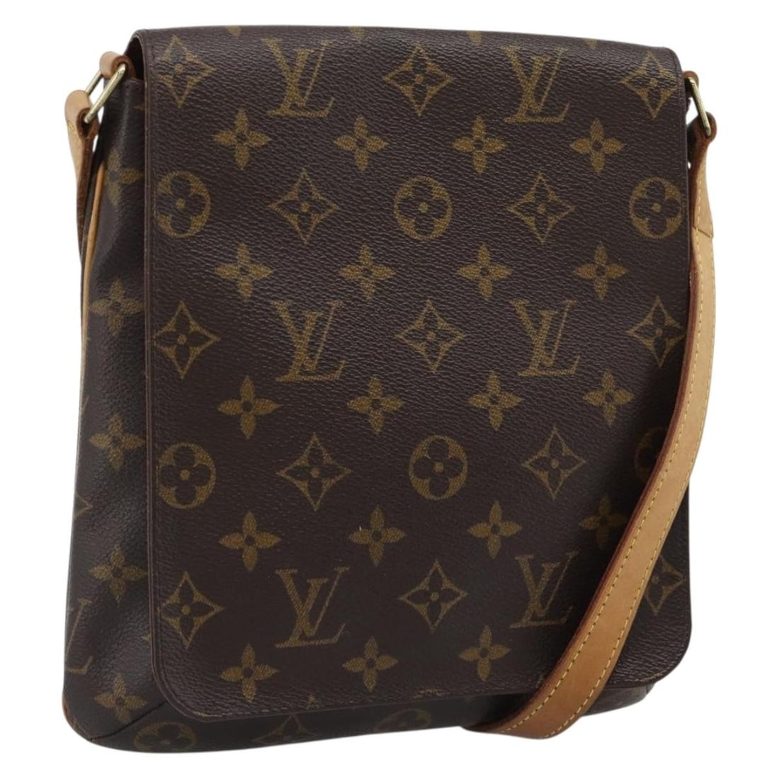 Louis Vuitton M51258 Musette Salsa Monogram Canvas Shoulder Bag: Louis Vuitton M51258 Musette Salsa Monogram Canvas Shoulder Bag Louis Vuitton Musette Salsa Short shoulder bag in Monogram Canvas, made in Spain. This women's bag features the classic Monogram exterio
