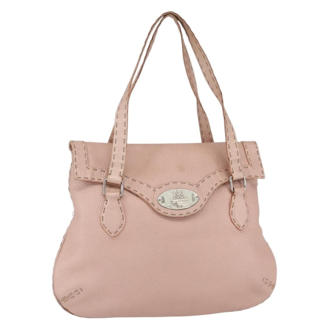 FENDI Celeria Pink Leather Handbag Made in Italy: FENDI Celeria Pink Leather Handbag Made in Italy Authentic Fendi Celeria handbag in pink leather, made in Italy. This women's handbag is offered without the original item box or dust bag; only the ite