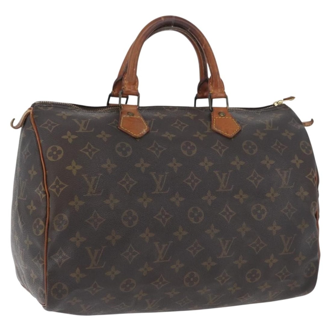 Louis Vuitton Speedy 35 Monogram Canvas Handbag M41524 France (1 of 18)
