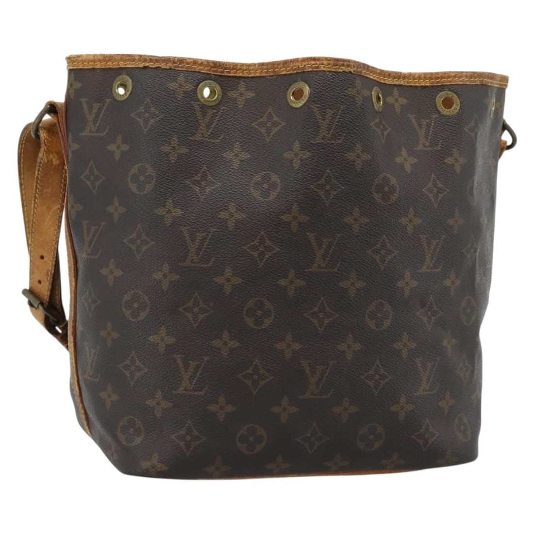 Louis Vuitton M42226 Petit Noe Monogram Canvas Shoulder Bag: Louis Vuitton M42226 Petit Noe Monogram Canvas Shoulder Bag Louis Vuitton Petit Noe shoulder bag in Monogram Canvas, made in France. This women's bag features the classic Monogram color and comes in a