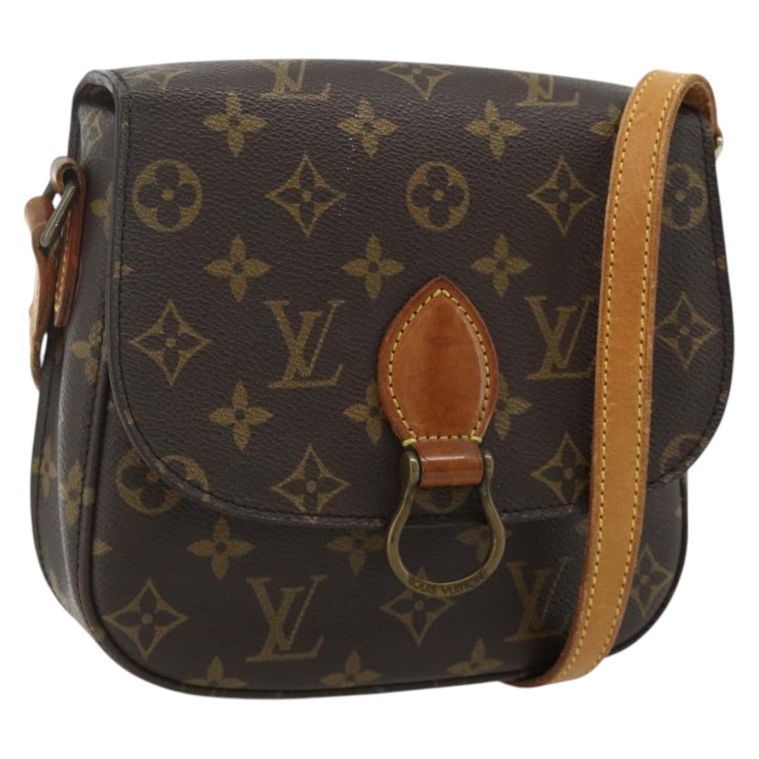 Louis Vuitton Saint Cloud MM Monogram Canvas Shoulder Bag M51243 (1 of 18)