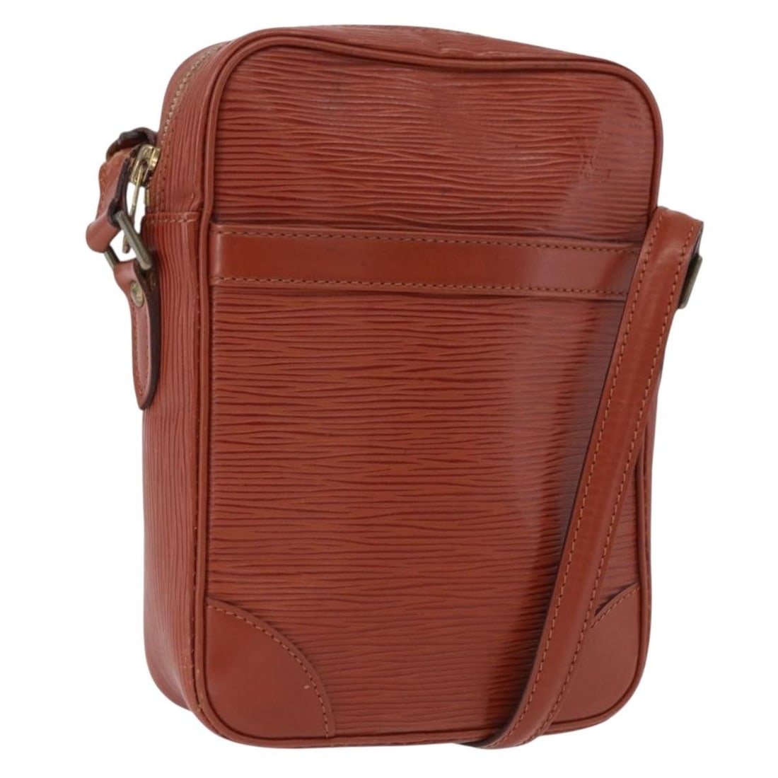 Louis Vuitton Danube M51694 Brown Epi Leather Shoulder Bag: Louis Vuitton Danube M51694 Brown Epi Leather Shoulder Bag Louis Vuitton Epi Danube shoulder bag in brown Epi leather. Made in France, this bag measures approximately 15.5 cm W x 21 cm H x 4.5 cm D, w