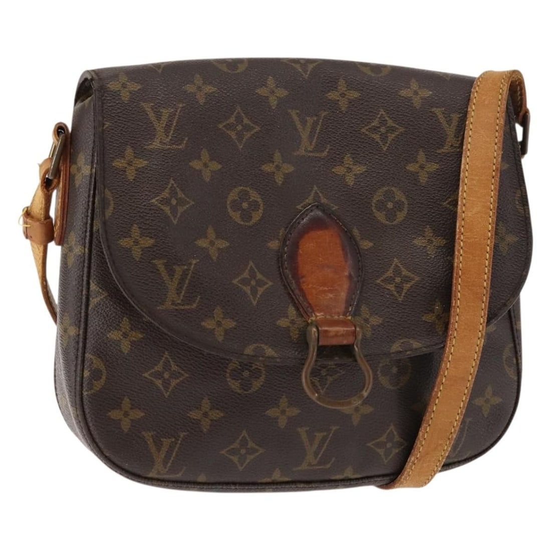 Louis Vuitton Saint Cloud GM Monogram Canvas Shoulder Bag M51242 (1 of 18)