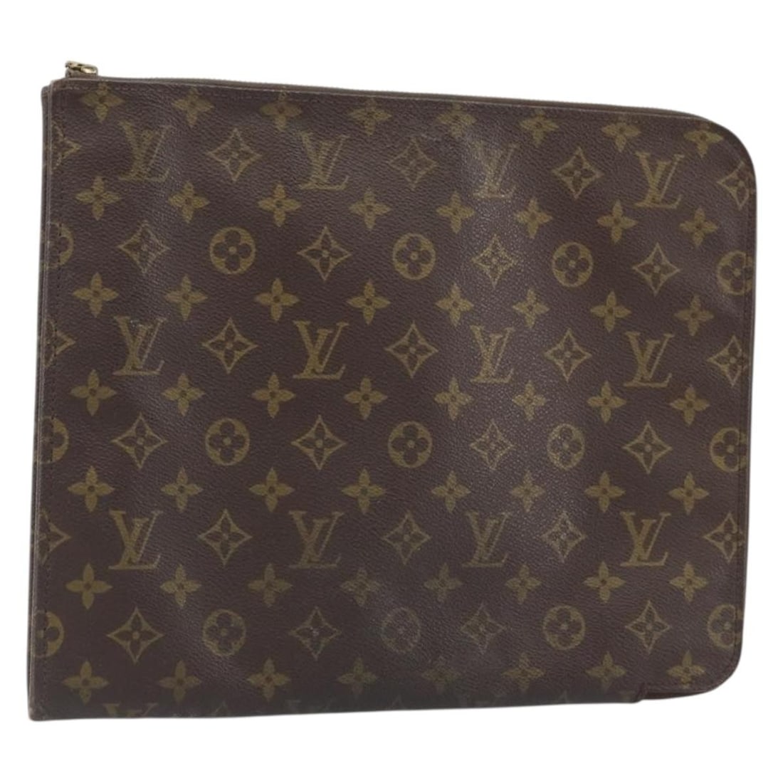 Louis Vuitton Monogram Canvas Posh Documents Clutch M53456: Louis Vuitton Monogram Canvas Posh Documents Clutch M53456 This Louis Vuitton Monogram Posh Documents Clutch Bag (model M53456) features the iconic monogram canvas exterior and is designed for women. 