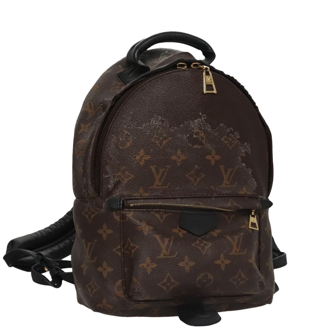 Louis Vuitton M41560 Palm Springs PM Monogram Canvas Backpack: Louis Vuitton M41560 Palm Springs PM Monogram Canvas Backpack Louis Vuitton Palm Springs PM backpack in Monogram canvas, made in France. The item is identified by product no. M41560 and serial no. FL1