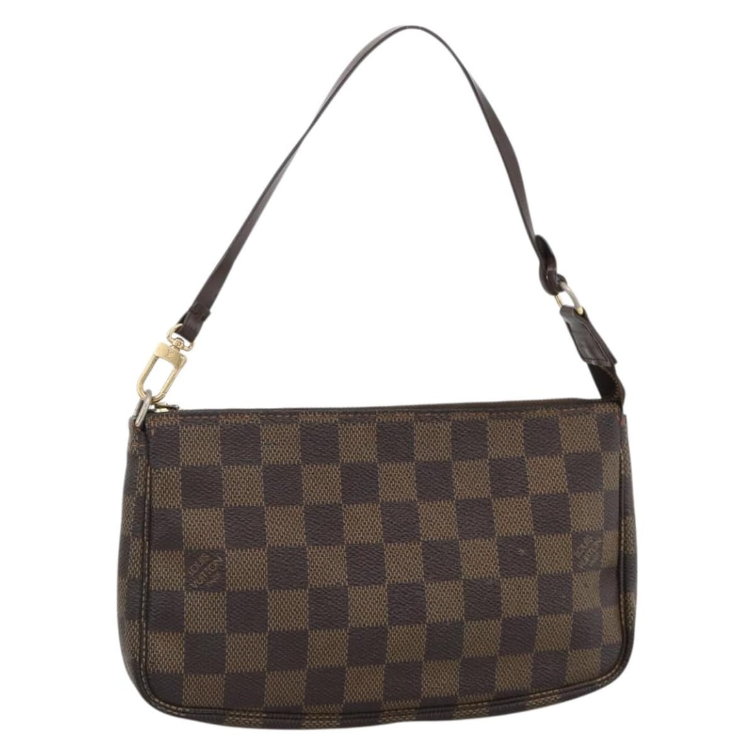 Louis Vuitton N41206 Damier Ebene Accessory Pouch for Women: Louis Vuitton N41206 Damier Ebene Accessory Pouch for Women Louis Vuitton Damier Ebene Pochette Accessoires accessory pouch in Damier Ebene canvas. This women's pouch was made in Spain and is offered 