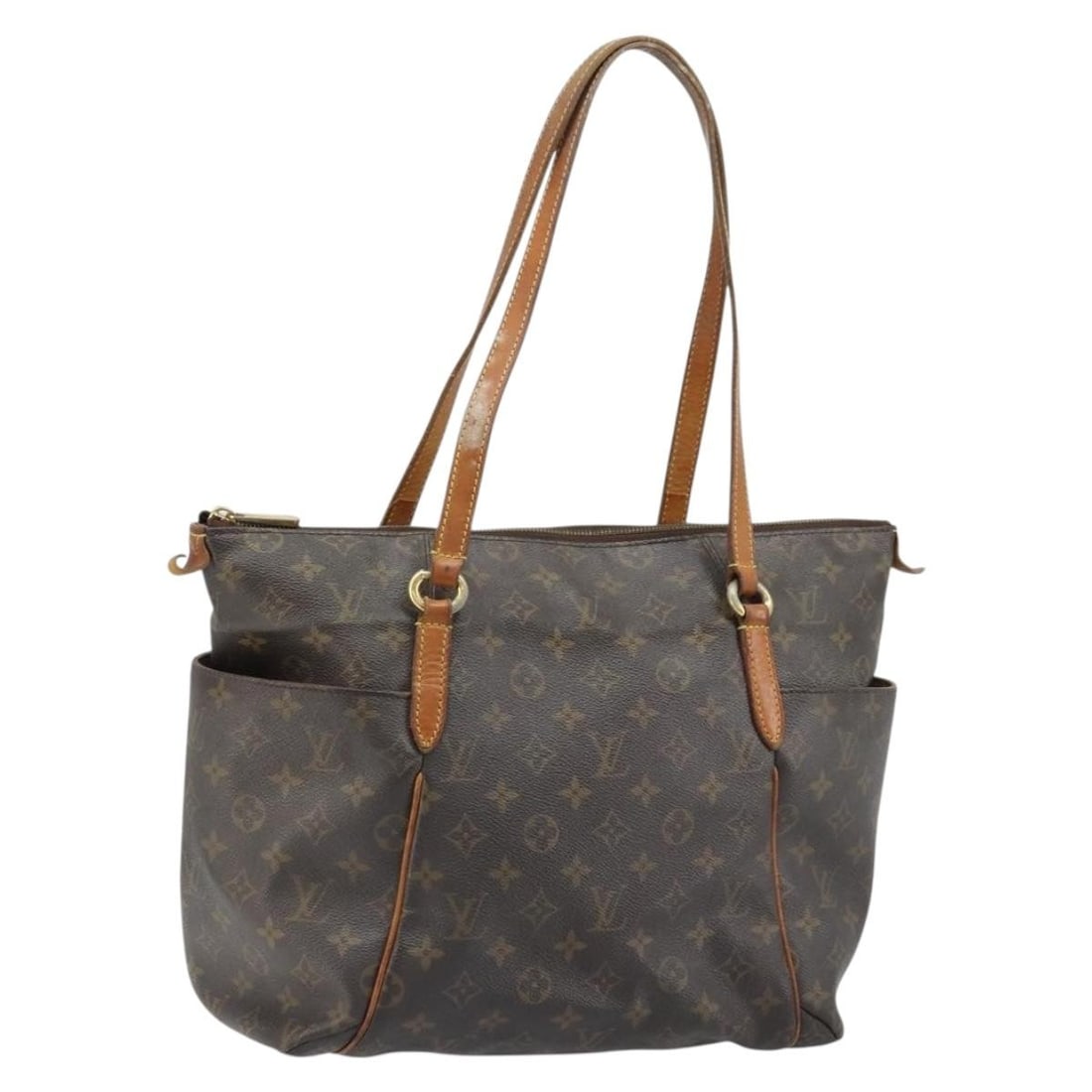 Louis Vuitton Totally MM Monogram Canvas Tote Bag M56689 for Women: Louis Vuitton Totally MM Monogram Canvas Tote Bag M56689 for Women This Louis Vuitton Monogram Totally MM Tote Bag is crafted from signature monogram canvas and features a spacious interior, making it