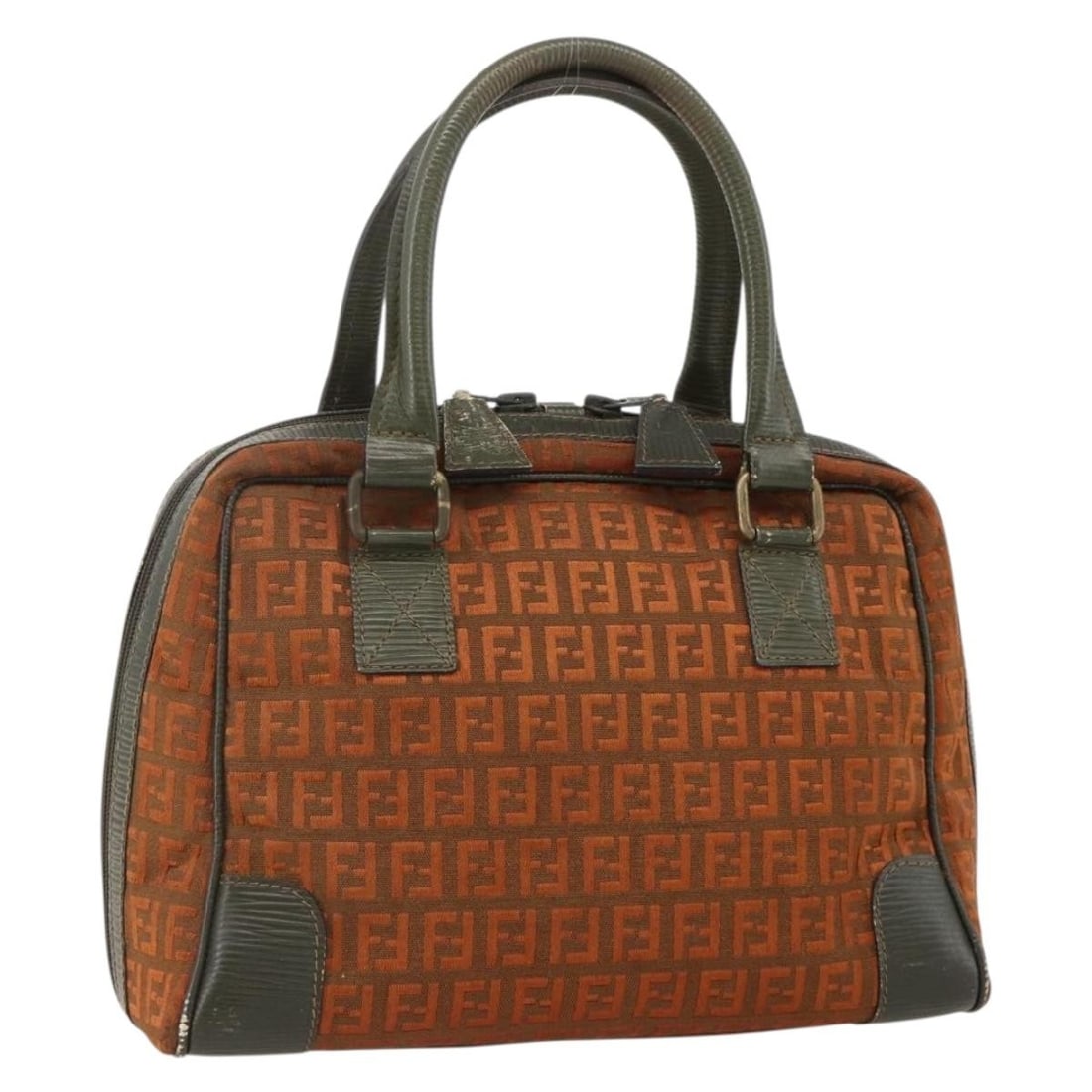 Fendi Zucchino brown canvas women s handbag Italy: Fendi Zucchino brown canvas women s handbag Italy This FENDI Zucchino Canvas handbag features a classic brown exterior and is crafted from signature Zucchino canvas. Designed for women, the bag offers