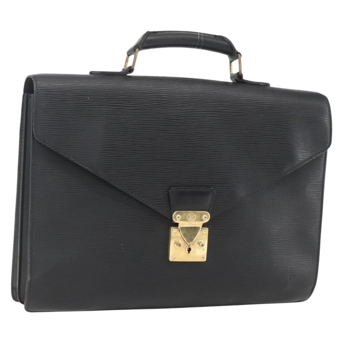 Louis Vuitton M54422 Epi Leather Business Bag Black France (1 of 18)