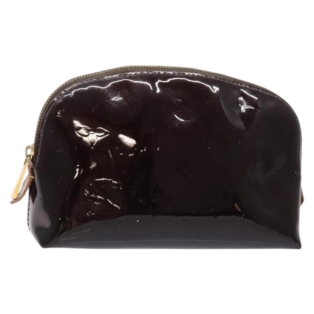 Louis Vuitton Amarante Vernis Cosmetic Pouch M91495 Patent Leather (1 of 18)