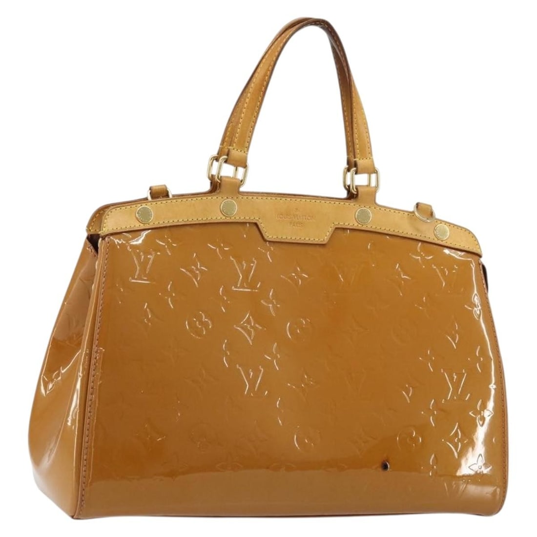 Louis Vuitton Blair MM Rose Velours Vernis patent leather handbag M91588: Louis Vuitton Blair MM Rose Velours Vernis patent leather handbag M91588 Louis Vuitton Monogram Vernis Blair MM 2-way hand bag in Rose Velours, made in France from patent leather. The bag measures app