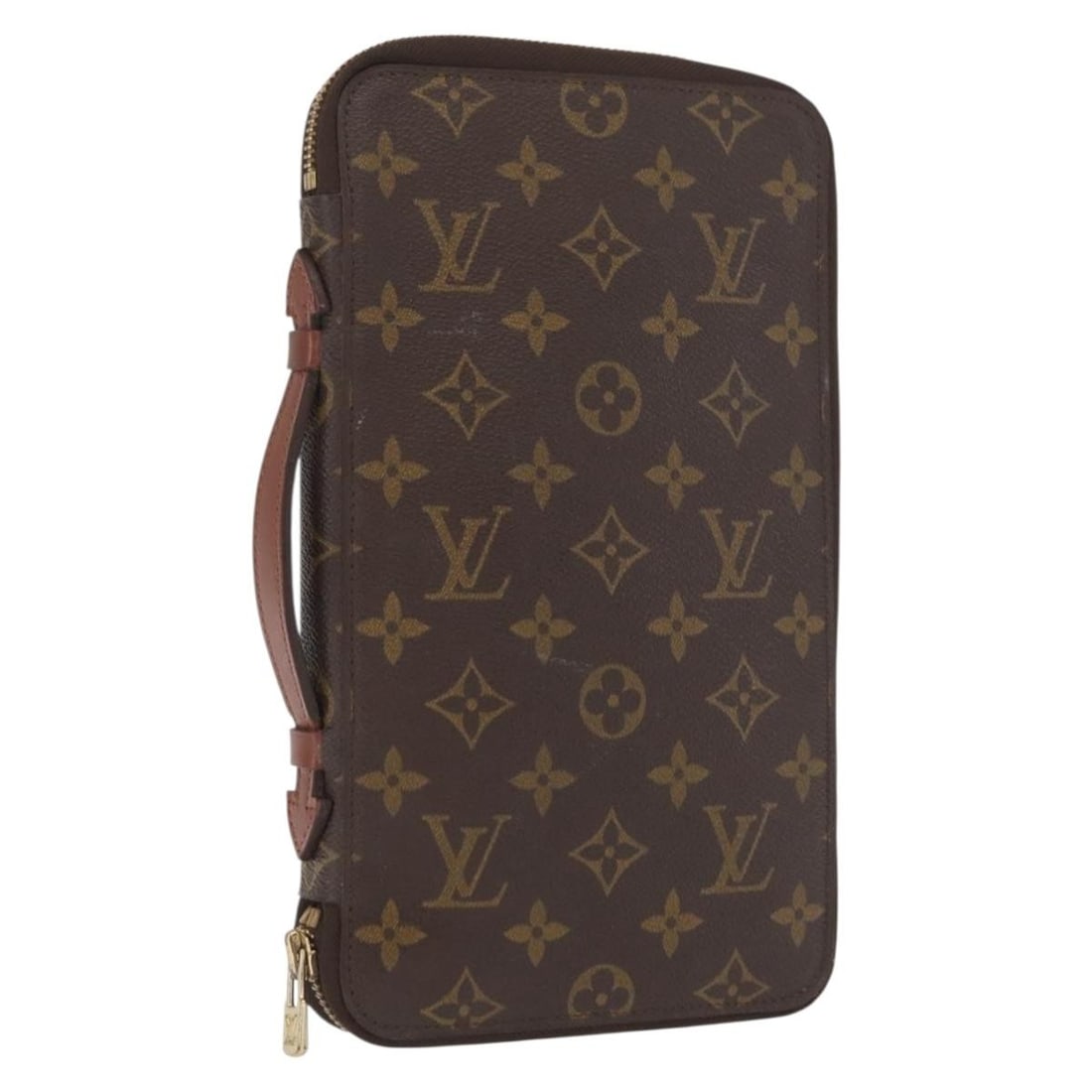 Louis Vuitton Monogram Canvas Poche Escapade M60113 Women's Travel Case: Louis Vuitton Monogram Canvas Poche Escapade M60113 Women's Travel Case This Louis Vuitton Monogram Poche Escapade Travel Case features the iconic monogram canvas design and is crafted for women. The 