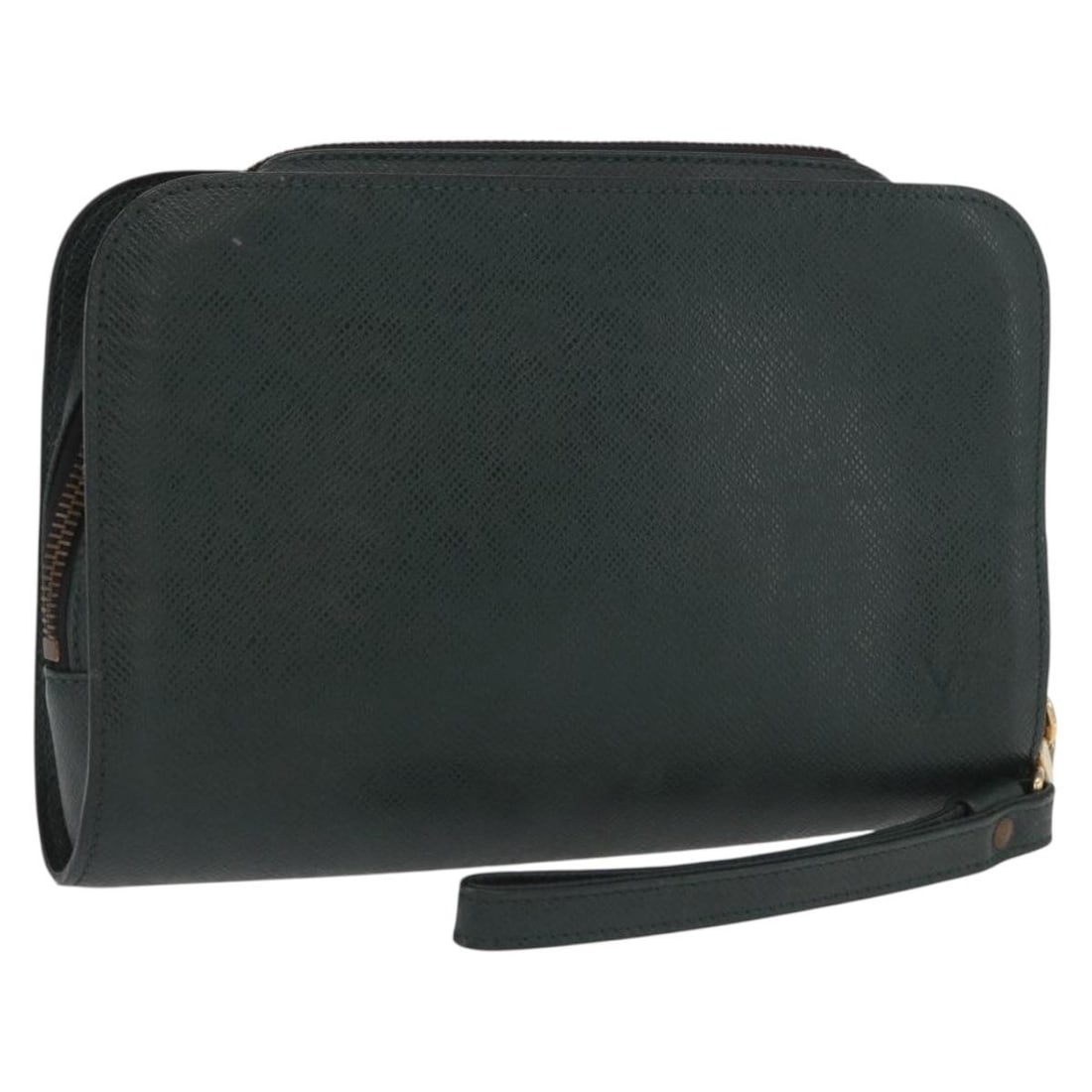 Louis Vuitton Taiga Leather Baikal Epicea Green Clutch M30184: Louis Vuitton Taiga Leather Baikal Epicea Green Clutch M30184 This Louis Vuitton Taiga Baikal clutch bag in Epicea features Taiga leather in a deep green shade. Designed for women, it offers a compact