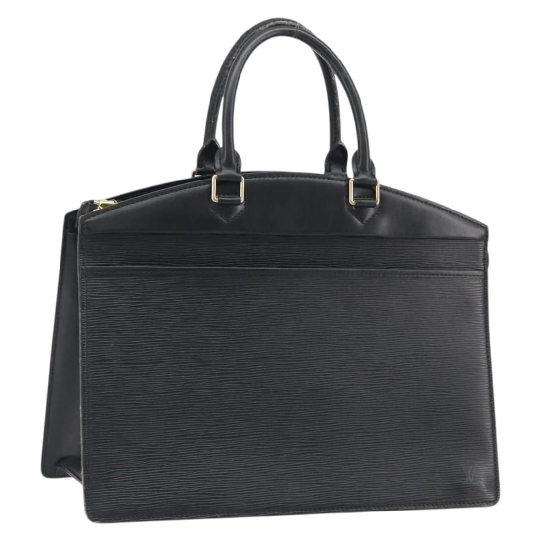 Louis Vuitton M48182 Riviera Epi Leather Handbag Black: Louis Vuitton M48182 Riviera Epi Leather Handbag Black This Louis Vuitton Epi Riviera handbag is presented in black Epi leather and made in France. It is a hand bag style with product number M48182 an