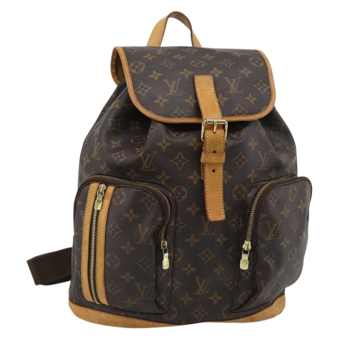 Louis Vuitton M40107 Sac a Do Bosphore Monogram Canvas Backpack: Louis Vuitton M40107 Sac a Do Bosphore Monogram Canvas Backpack Louis Vuitton Monogram Sac a Do Bosphore Backpack in Monogram Canvas, made in France. This women's backpack features the Monogram exteri