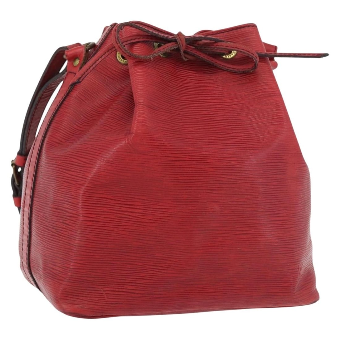 Louis Vuitton M44107 Petit Noe Red Epi Leather Shoulder Bag: Louis Vuitton M44107 Petit Noe Red Epi Leather Shoulder Bag Louis Vuitton Epi Petit Noe shoulder bag in red Epi leather, made in France. This bag features a shoulder bag style and comes with the item 