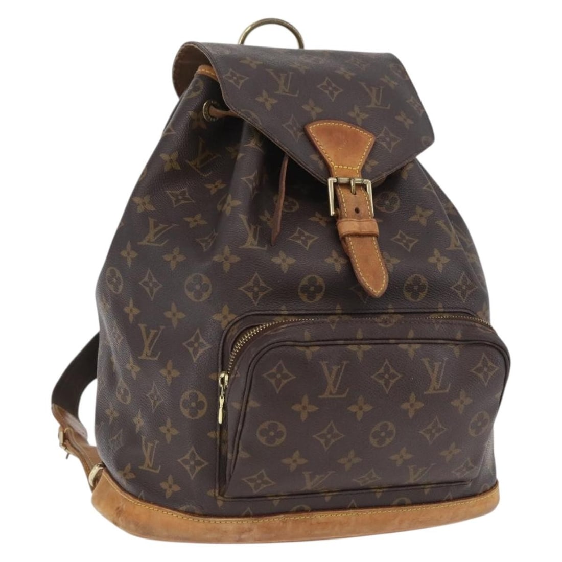 Louis Vuitton M51135 Montsouris GM Monogram Canvas Backpack: Louis Vuitton M51135 Montsouris GM Monogram Canvas Backpack Louis Vuitton Montsouris GM backpack in Monogram Canvas with Monogram colorway. This backpack is made in France and identified by product nu