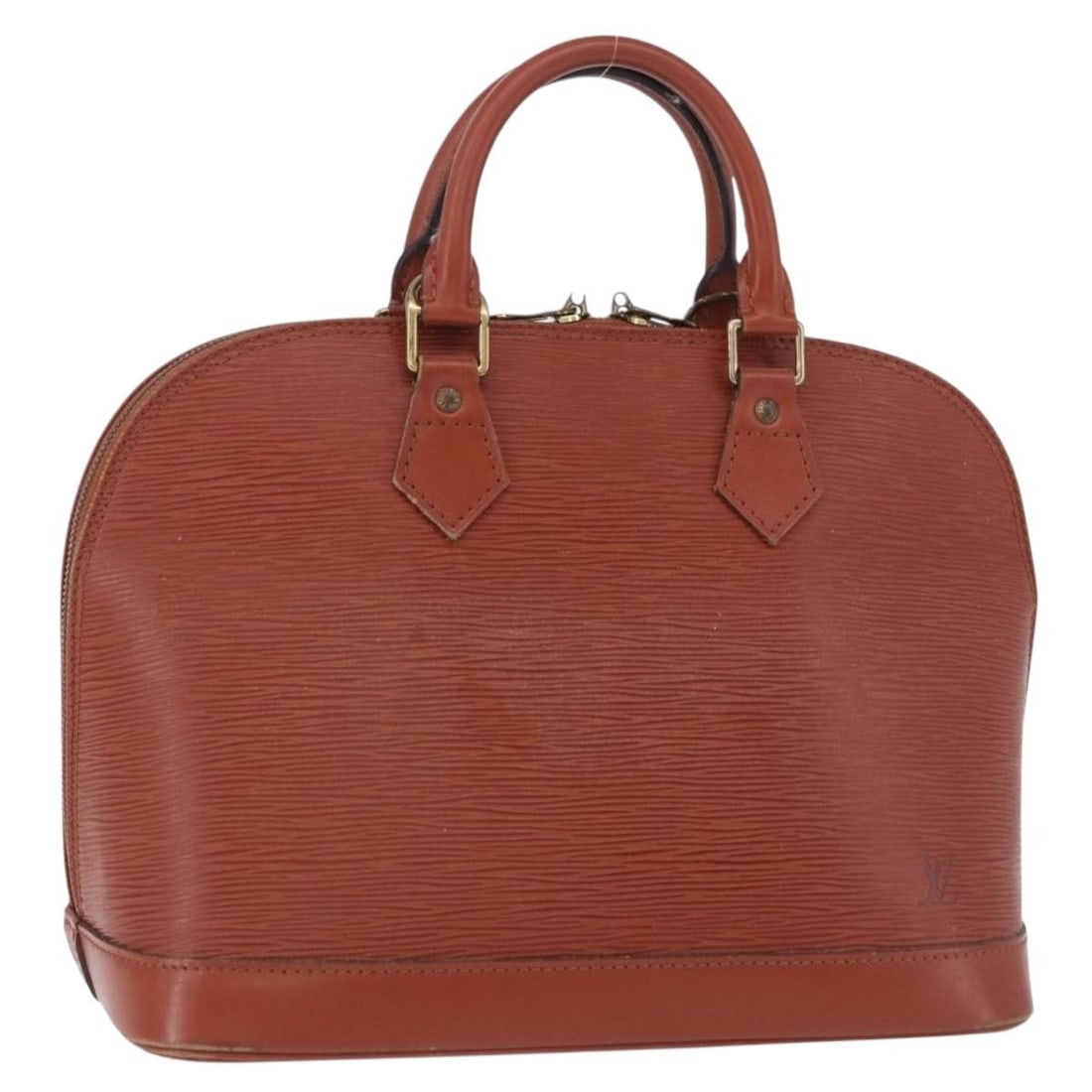 Louis Vuitton Alma M52143 Epi Leather Handbag Kenya Brown: Louis Vuitton Alma M52143 Epi Leather Handbag Kenya Brown Louis Vuitton Epi Alma hand bag in Kenya Brown, made from Epi leather. This item is made in France and identified by product number M52143. It