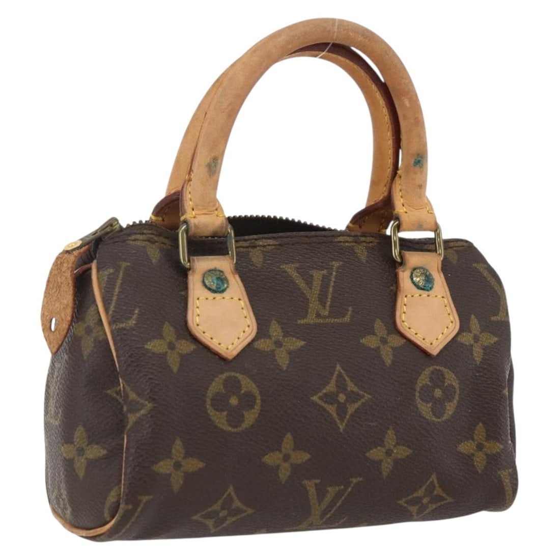 Louis Vuitton M41534 Mini Speedy Monogram Canvas Handbag (1 of 18)