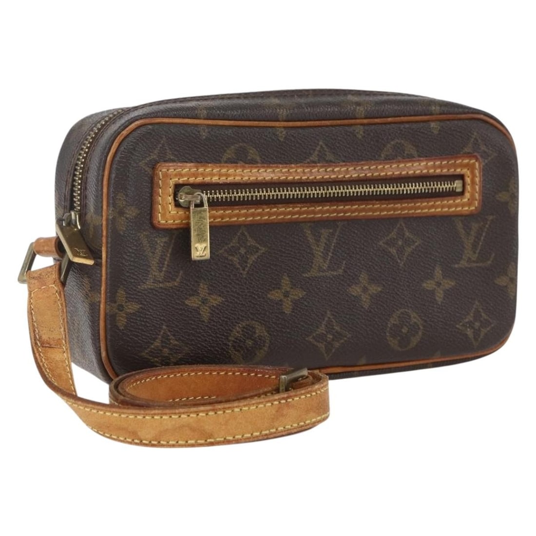 Louis Vuitton M51183 Pochette Cite Monogram Canvas Shoulder Bag: Louis Vuitton M51183 Pochette Cite Monogram Canvas Shoulder Bag Louis Vuitton Pochette Cite shoulder bag in Monogram canvas. This women's bag was made in France and includes only the item shown, with 