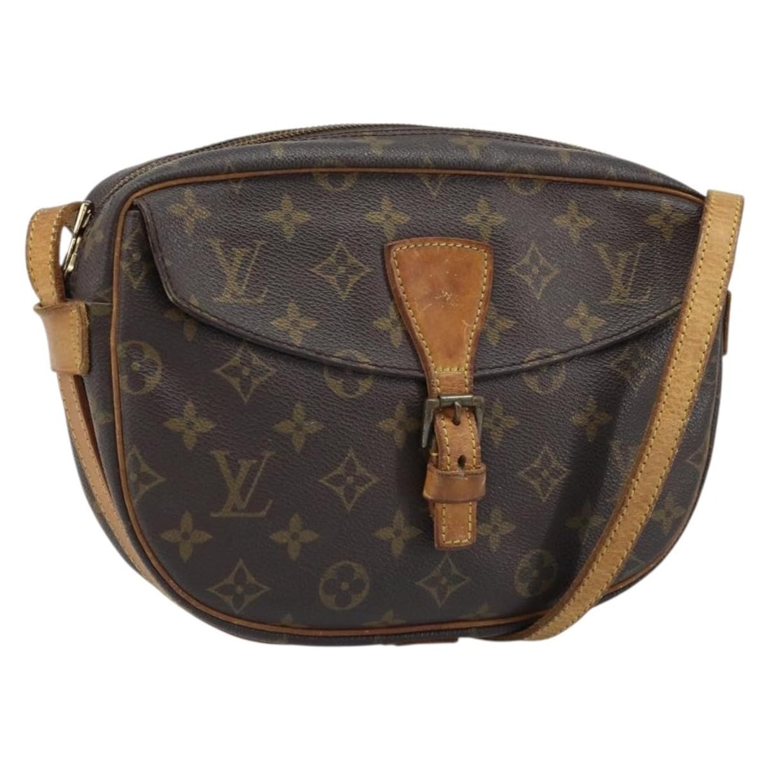 Louis Vuitton M51226 Jeune Fille MM Monogram Canvas Shoulder Bag: Louis Vuitton M51226 Jeune Fille MM Monogram Canvas Shoulder Bag Louis Vuitton Monogram Jeune Fille MM shoulder bag in monogram canvas, made in France. This women's bag features an adjustable shoulder