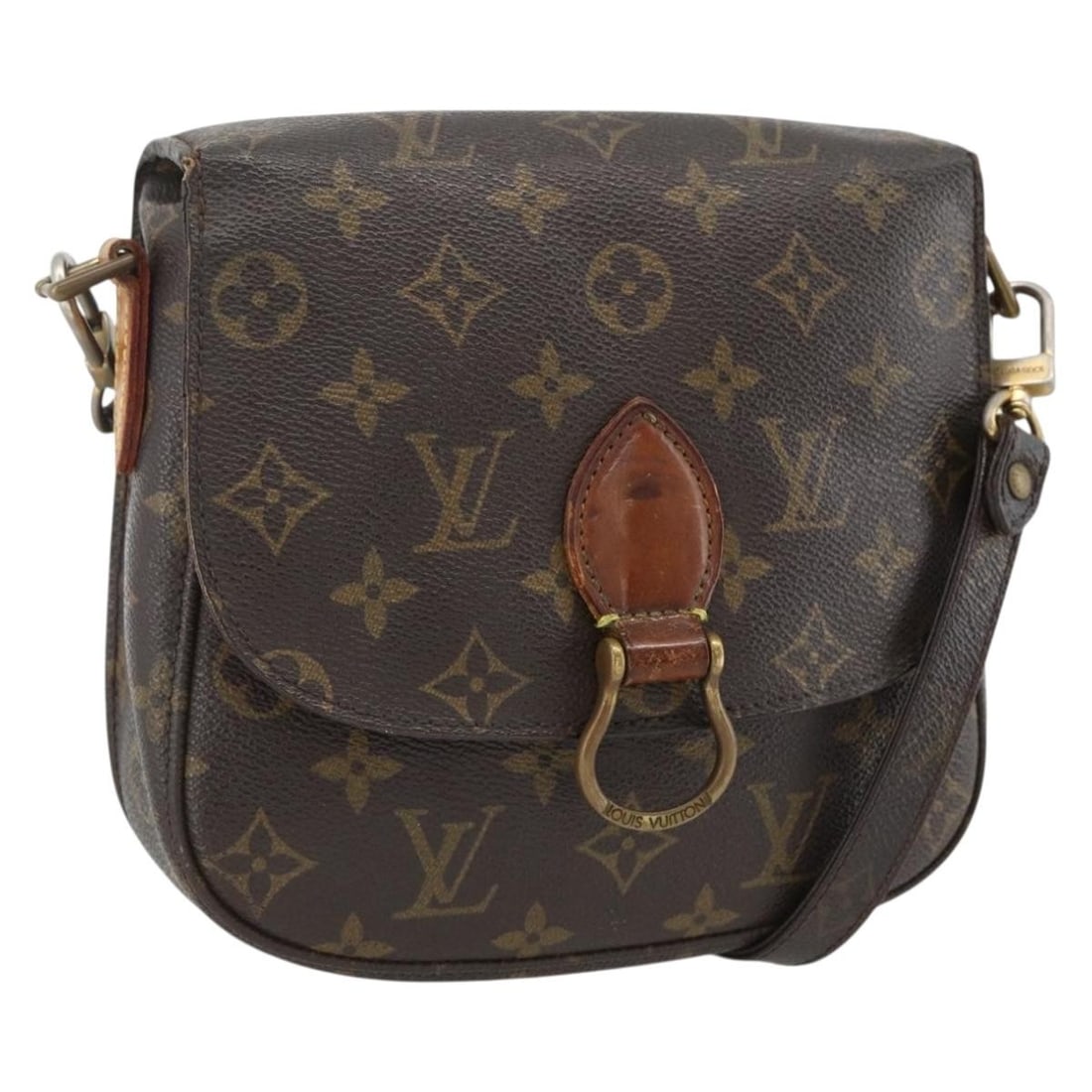Louis Vuitton Saint Cloud MM Monogram Canvas Shoulder Bag M51243 (1 of 18)