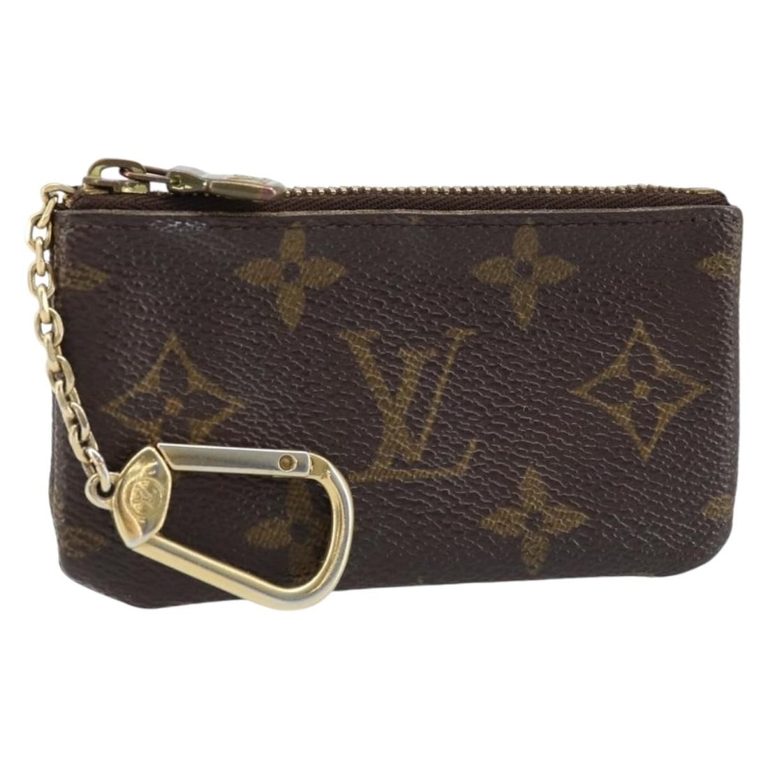 Louis Vuitton Monogram Canvas Pochette Cles M62650 Coin Purse (1 of 17)
