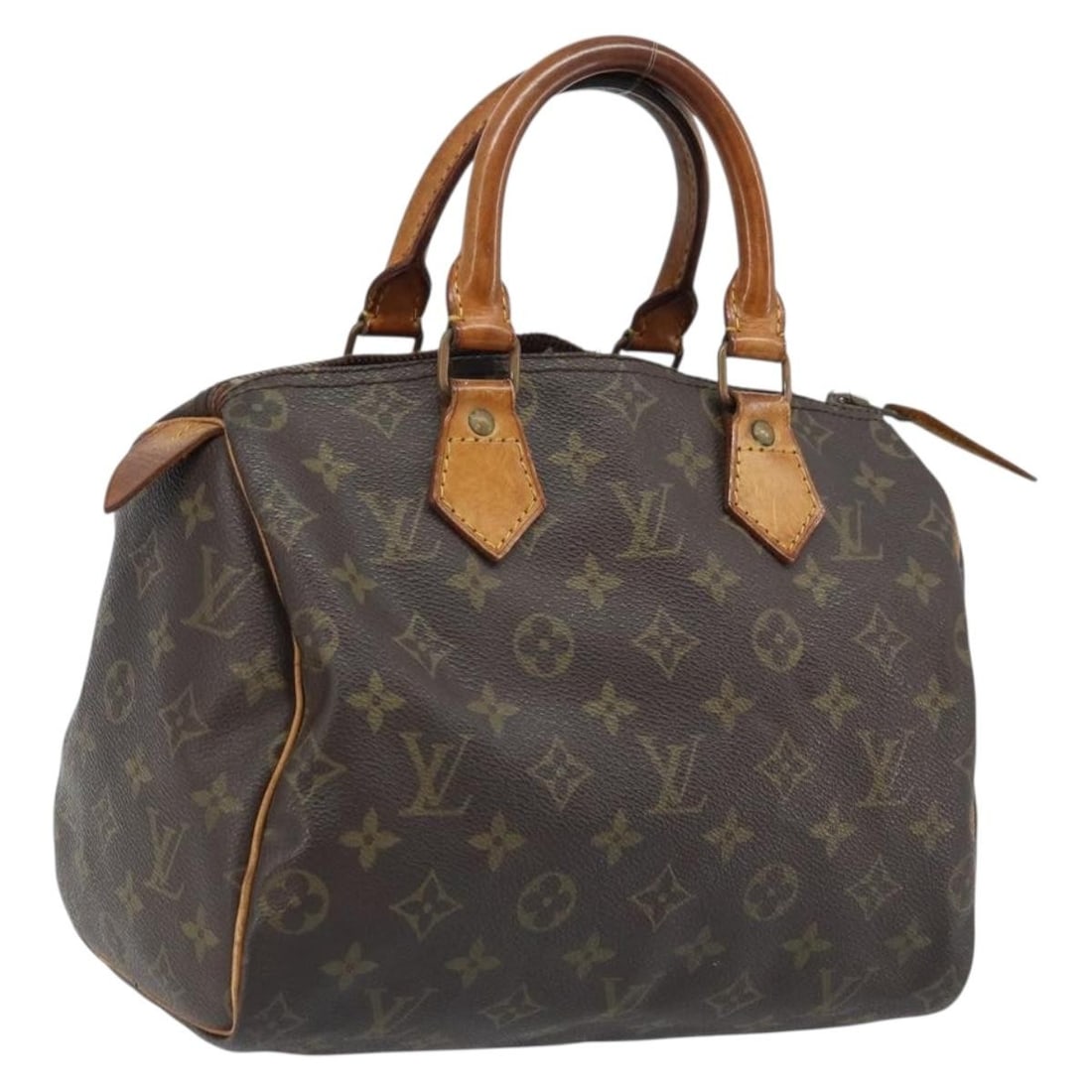 Louis Vuitton Speedy 25 Monogram Canvas Women's Handbag M41528 France: Louis Vuitton Speedy 25 Monogram Canvas Women's Handbag M41528 France This Louis Vuitton Speedy 25 handbag features the iconic Monogram canvas exterior and classic silhouette. Designed for women, this