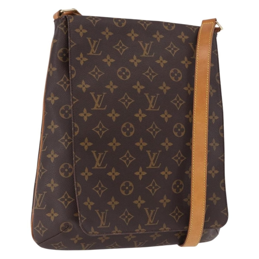 Louis Vuitton M51256 Musette Monogram Canvas Shoulder Bag France: Louis Vuitton M51256 Musette Monogram Canvas Shoulder Bag France Louis Vuitton Monogram Musette Shoulder Bag, style M51256, made in France from Monogram Canvas. Designed for women, this shoulder bag f
