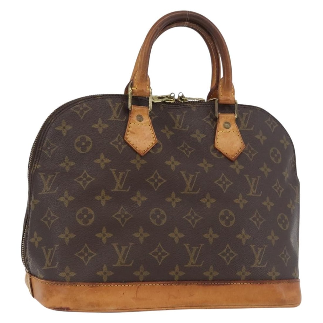 Louis Vuitton M51130 Alma Monogram Canvas Handbag France: Louis Vuitton M51130 Alma Monogram Canvas Handbag France Louis Vuitton Monogram Alma handbag in Monogram Canvas, made in France. The bag features the classic Monogram color and is identified by produc