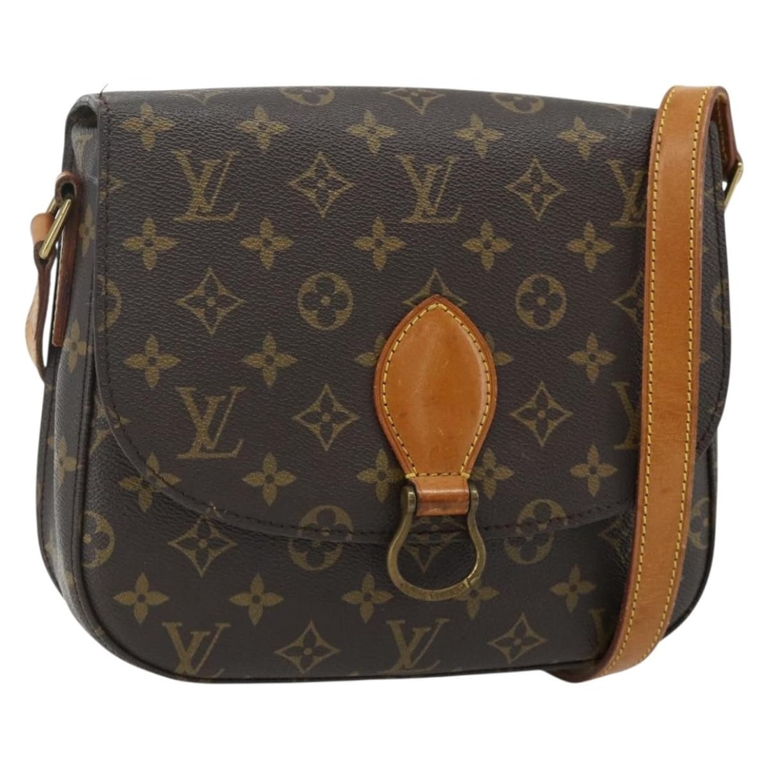 Louis Vuitton Saint Cloud GM Monogram Canvas Shoulder Bag M51242: Louis Vuitton Saint Cloud GM Monogram Canvas Shoulder Bag M51242 This Louis Vuitton Monogram Saint Cloud GM shoulder bag features the brand's signature monogram canvas and is designed for women. The b