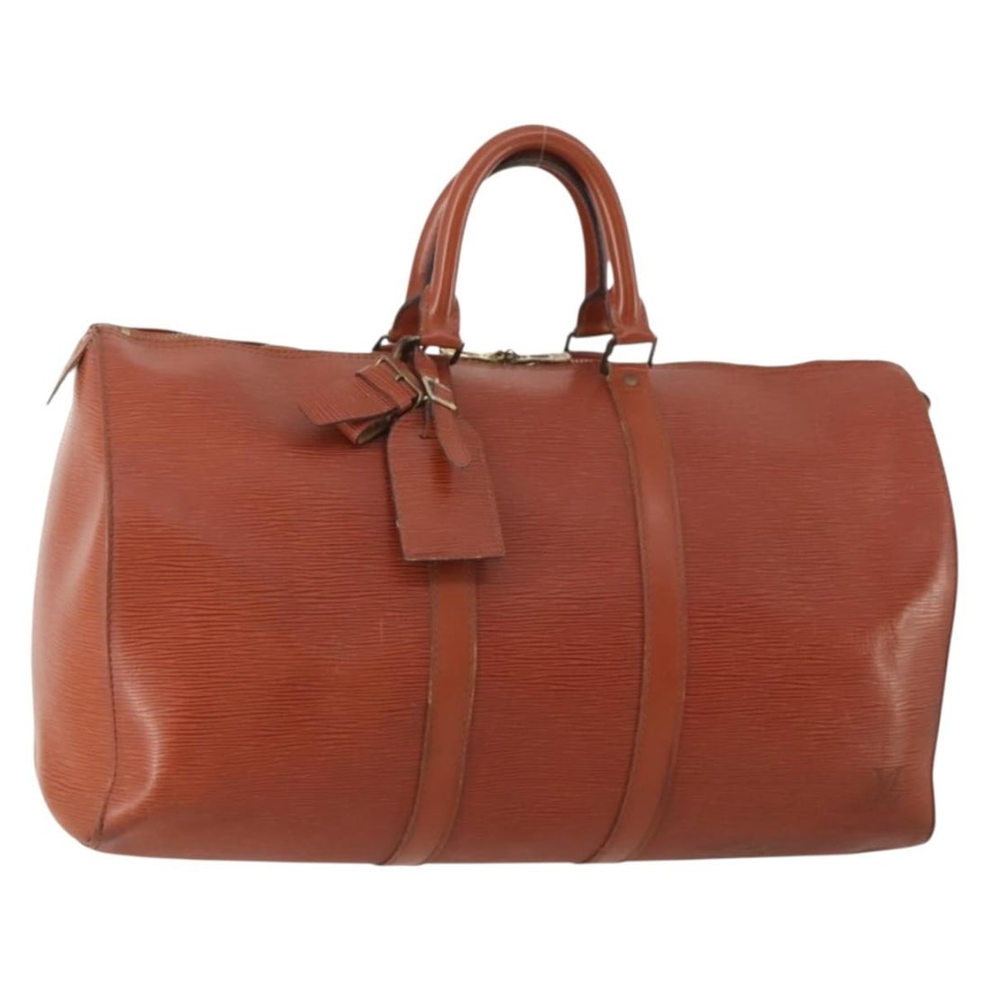 Louis Vuitton M42978 Epi Leather Keepall 45 Brown Boston Bag (1 of 18)