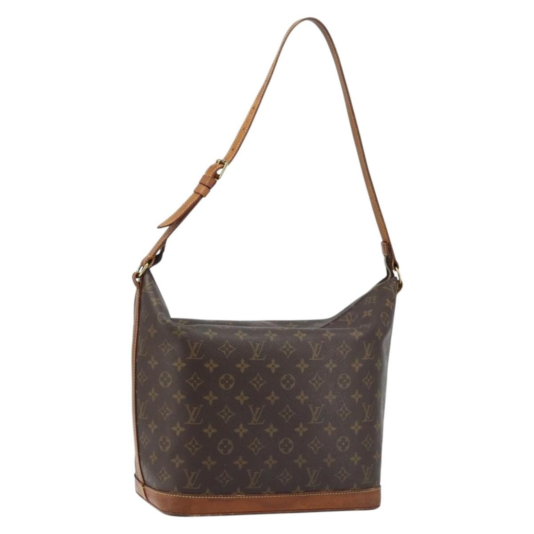 Louis Vuitton Monogram Canvas Sharon Stone Amphor Shoulder Bag M47275: Louis Vuitton Monogram Canvas Sharon Stone Amphor Shoulder Bag M47275 This Louis Vuitton Monogram Sharon Stone Amphor Three Bag (model M47275) is a women's shoulder bag crafted from signature monogram