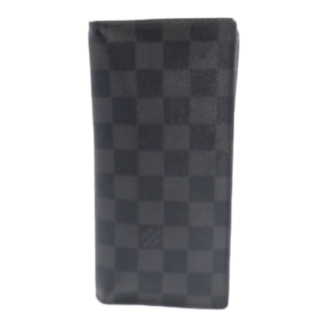 Louis Vuitton Brazza bifold wallet N62665 Damier Graphite black grey: Louis Vuitton Brazza bifold wallet N62665 Damier Graphite black grey Louis Vuitton Brazza Long Wallet in Damier Graphite and black/gray tones. This bifold long wallet is made from PVC coated canvas an