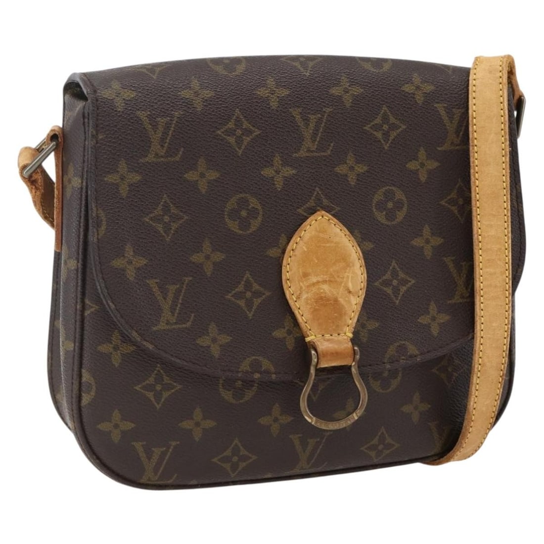 Louis Vuitton Saint Cloud GM Monogram Canvas Shoulder Bag M51242 (1 of 18)