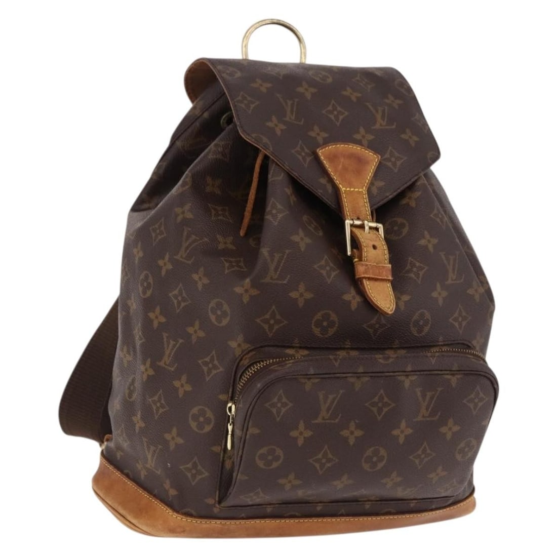 Louis Vuitton M51135 Montsouris GM Monogram Canvas Backpack: Louis Vuitton M51135 Montsouris GM Monogram Canvas Backpack Louis Vuitton Montsouris GM backpack in Monogram Canvas, made in France. This women's backpack features the Monogram colorway and comes with