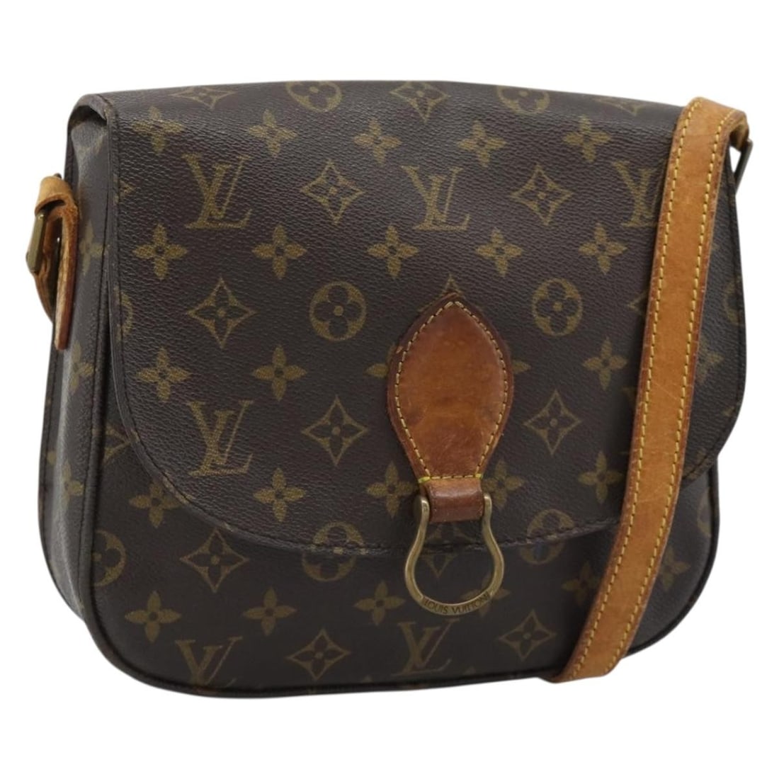 Louis Vuitton Saint Cloud GM Monogram Canvas Shoulder Bag M51242: Louis Vuitton Saint Cloud GM Monogram Canvas Shoulder Bag M51242 Louis Vuitton Saint Cloud GM shoulder bag in Monogram Canvas, made in France. This women's bag is identified by product number M51242 a
