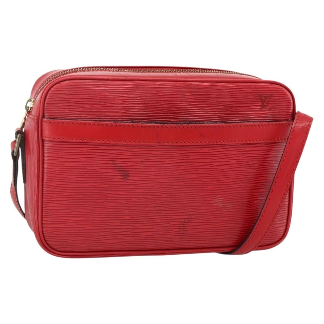 Louis Vuitton M52307 Trocadero 23 Epi Leather Red Shoulder Bag: Louis Vuitton M52307 Trocadero 23 Epi Leather Red Shoulder Bag Louis Vuitton Epi Trocadero 23 shoulder bag in red Epi leather. This women's shoulder bag is made in France and features an adjustable sh