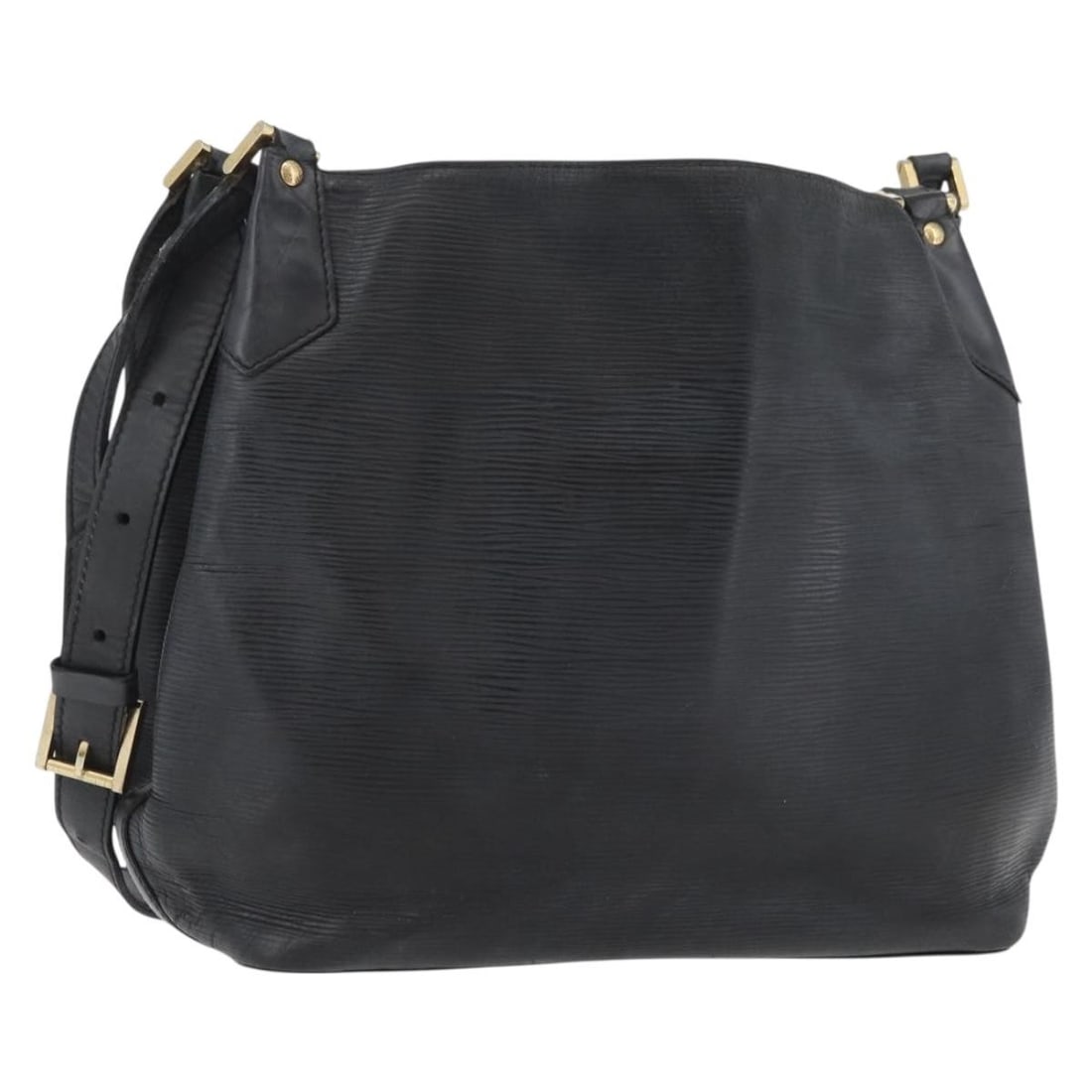 Louis Vuitton M58892 Mandala MM Epi Leather Shoulder Bag Black: Louis Vuitton M58892 Mandala MM Epi Leather Shoulder Bag Black Louis Vuitton Mandala MM shoulder bag in black Epi leather. This women's shoulder bag was made in France and includes only the bag shown;