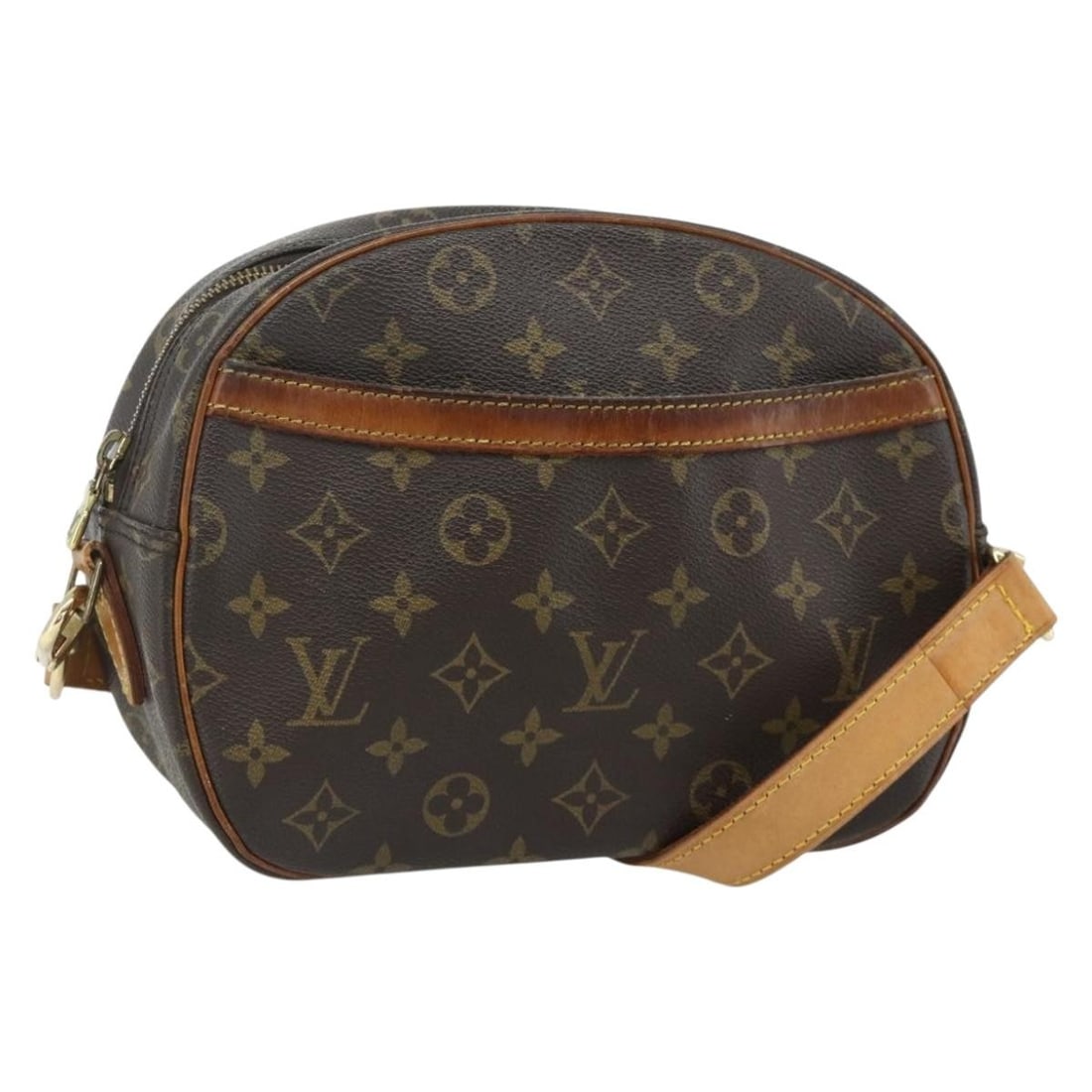 Louis Vuitton Blois Monogram Canvas Shoulder Bag M51221: Louis Vuitton Blois Monogram Canvas Shoulder Bag M51221 This Louis Vuitton Monogram Blois Shoulder Bag (model M51221) is crafted from classic monogram canvas and designed for women. The bag features a